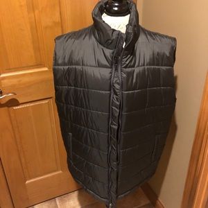 Fila Dark Gray Puffer Vest